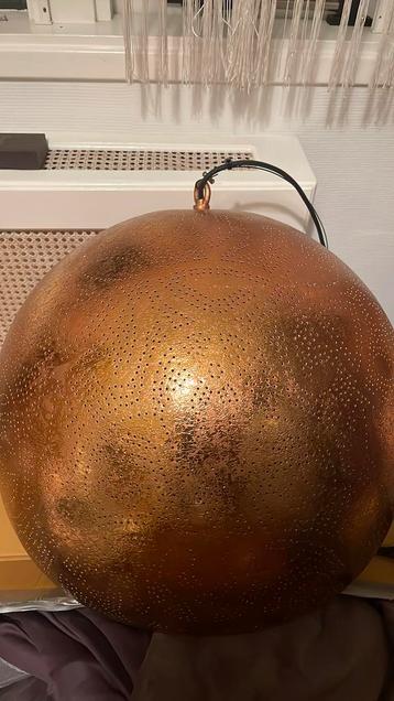 Lamp koper bol gebrekkig beschikbaar voor biedingen