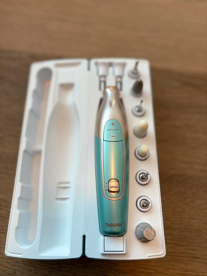 Beurer Nagelvijl & Pedicure Set - Zo goed als nieuw!, Witgoed en Apparatuur, Persoonlijke-verzorgingsapparatuur, Zo goed als nieuw