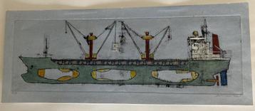 Ellen van Toor - Vrachtschip met vis beschikbaar voor biedingen