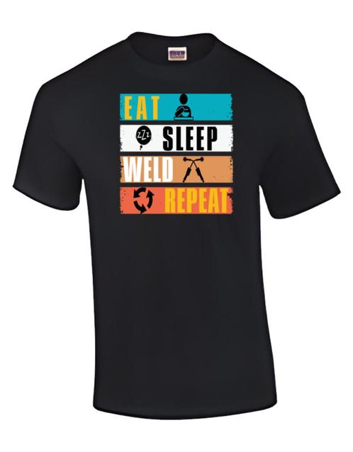 T Shirt Welder, Kleding | Heren, T-shirts, Nieuw, Maat 56/58 (XL), Zwart, Ophalen of Verzenden