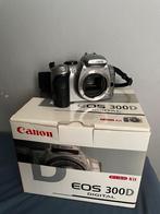Canon EOS 300D digitale camera + doos + toebehoren, Audio, Tv en Foto, Fotocamera's Digitaal, Spiegelreflex, Canon, Ophalen of Verzenden