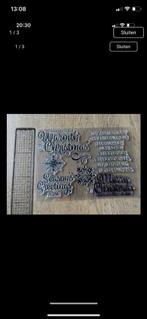 Kerst stempels, Ophalen, Nieuw, Clearstamp