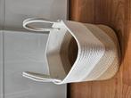 Leuke stoffen mand, Huis en Inrichting, Woonaccessoires | Schalen en Manden, Ophalen, Nieuw, Rond, Riet