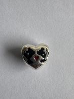Pandora Disney Mickey en Minnie hart bedel, Pandora, Ophalen of Verzenden, Zo goed als nieuw, 1 bedel