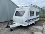 Nette Hobby De Luxe 400 (2008), Caravans en Kamperen, Caravans, Vast bed, Hobby, Treinzit, 750 - 1000 kg