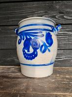 Oude delfts blauwe aardewerk pot, Antiek en Kunst, Ophalen of Verzenden