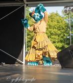 Blauwe kat fursuit partial, Ophalen of Verzenden, Zo goed als nieuw
