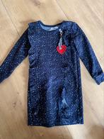 Donkerblauwe jurk maat 110, Meisje, Gebruikt, Ophalen of Verzenden, Jurk of Rok