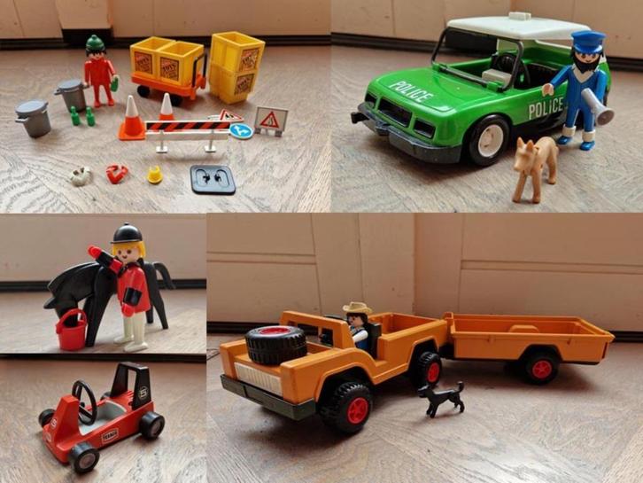 Playmobil collectie uit jaren 70-80 (complete sets) (retro), Kinderen en Baby's, Speelgoed | Playmobil, Gebruikt, Los playmobil