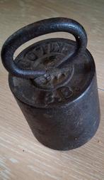 Antiek weeg gewicht 2 kilo B.B., Antiek en Kunst, Antiek | Gereedschap en Instrumenten, Ophalen