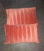 2 kussens, Ophalen, Zo goed als nieuw, Roze, Vierkant
