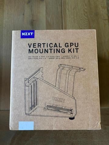 NZXT Vertical GPU Mounting Kit - Wit beschikbaar voor biedingen