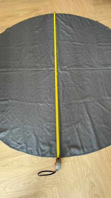 Rond tafelkleed antraciet grijs 160 cm diameter kleed beschikbaar voor biedingen