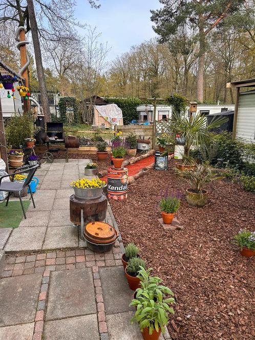 Stacaravan op camping de goudsberg, Caravans en Kamperen, Stacaravans, tot en met 4, Ophalen of Verzenden