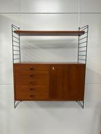 Vintage Nisse String wandmeubel, Ophalen, 75 cm of meer, 300 cm of meer, Zo goed als nieuw