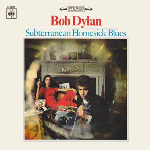 Bob Dylan – Subterranean Homesick Blues NL persing 1967, Cd's en Dvd's, Vinyl | Pop, Gebruikt, 1960 tot 1980, Overige formaten