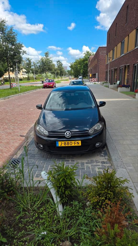 Volkswagen Golf 1.4 TSI 90KW 2009 Zwart, Auto's, Volkswagen, Particulier, Golf, Airbags, Airconditioning, Alarm, Android Auto