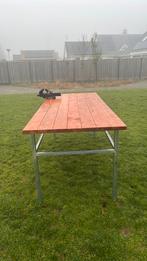 Werkbank met bankschroef., Doe-het-zelf en Verbouw, Werkbanken, Ophalen, Nieuw, 70 tot 120 cm, Bankschroef