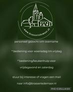 Medewerker bediening en keukenhulp gezocht, Vacatures, Vacatures | Horeca en Catering, Overige uren, Overige niveaus, Tijdelijk contract