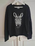 sweatshirt met zebrakop (WE) 134/140, WE, Meisje, Ophalen of Verzenden, Zo goed als nieuw