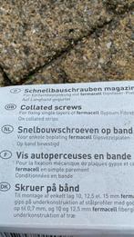 Snelbouw schroeven op band, Doe-het-zelf en Verbouw, Ophalen of Verzenden, Zo goed als nieuw, Schroeven