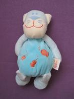 DOUKIDOU Knuffel POES. 26 CM. BLAUW **Nieuw**, Ophalen of Verzenden, Nieuw, Poes