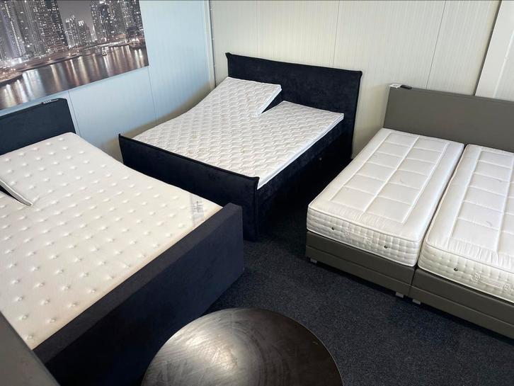 Luxe en mooie boxsprings op voorraad en direct leverbaar!, Huis en Inrichting, Slaapkamer | Boxsprings, Nieuw, 180 cm, Tweepersoons