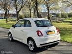 Fiat 500 0.9 TwinAir Turbo Popstar*AUTOMAAT*NEW APK*SCHERM, Auto's, Fiat, Stof, Gebruikt, Wit, Origineel Nederlands