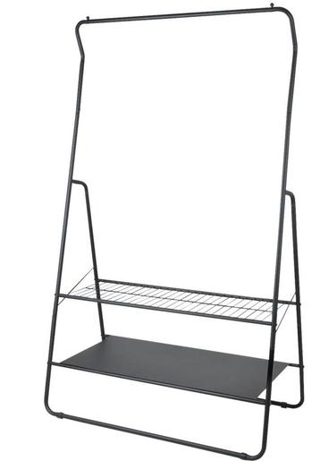 Nieuw Fenna Metalen Kleding&schoenrek mat zwart beschikbaar voor biedingen