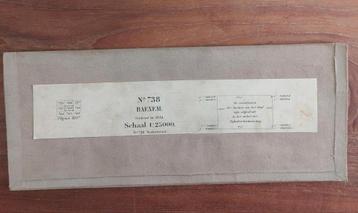 738 stafkaart uit 1937 Baexem Maxel Ell Swartbroek Schoor beschikbaar voor biedingen