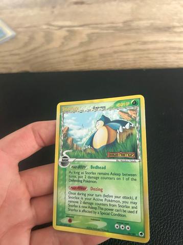 Snorlax 10/101 Reverse Holo Dragon Frontiers beschikbaar voor biedingen