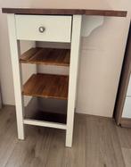 Kitchen island with extender and drawyer, Ophalen, Zo goed als nieuw, Minder dan 45 cm