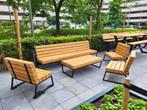 Lounge set Douglas. Stoel, Bank, Hocker. Set of los., Tuin en Terras, Tuinsets en Loungesets, Nieuw, Bank, Ophalen of Verzenden