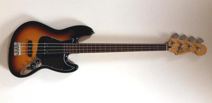 Fender Jazz Bass Fretless, Muziek en Instrumenten, Snaarinstrumenten | Gitaren | Bas, Gebruikt, Elektrisch, Ophalen