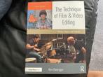 The Technique of films& video editing, Niet van toepassing, Nieuw, Ophalen of Verzenden, Alpha