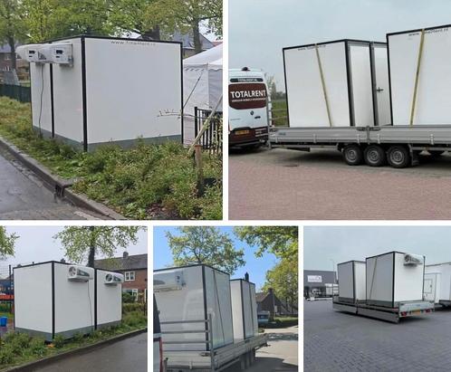 Te koop mobiele koelcellen  vriesaanhangers wc wagens, Hobby en Vrije tijd, Feestartikelen, Zo goed als nieuw, Ophalen