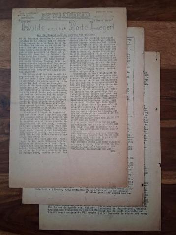 De Waarheid 9 Maart 1945, "Hulde aan het Rode Leger!" beschikbaar voor biedingen