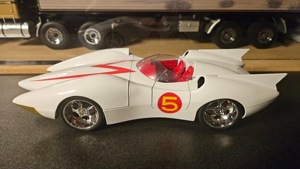 Speed Racer Mach 5 Modelauto, Ophalen of Verzenden, Zo goed als nieuw