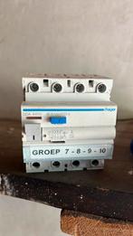 Hager CDA 440G 40A aardlekschakelaar, Ophalen of Verzenden, Zo goed als nieuw, Schakelaar