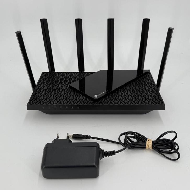 TP-Link Archer AXE75 Router WiFi Versterker Tri-Band 6E, Computers en Software, Netwerk switches, Gebruikt