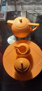 Franse Art Deco thee servies  de  S A L I N S, Ophalen of Verzenden, Zo goed als nieuw, Aardewerk, Overige stijlen