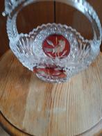 Mooi boheemse  mandje, Antiek en Kunst, Antiek | Glas en Kristal, Ophalen of Verzenden