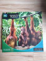 Puzzel met apen, Hobby en Vrije tijd, Denksport en Puzzels, Ophalen of Verzenden, 500 t/m 1500 stukjes, Gebruikt