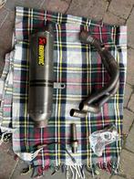 Akrapovic titanium uitlaatsysteem Kawasaki ER-6n 2012-2017, Motoren, Onderdelen | Kawasaki, Ophalen of Verzenden, Gebruikt