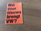 Verzamelfolders Volkswagen jaren '60, Ophalen of Verzenden, Gelezen