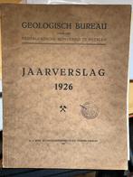 Jaarverslag 1926 Geologisch Bureau Mijngebied, Gelezen, Diverse auteurs, Ophalen of Verzenden, Natuurwetenschap