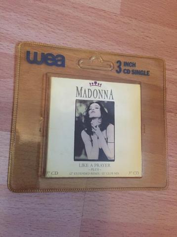 muziek memorabilia Vintage Madonna 3inch single jarne 80/90 beschikbaar voor biedingen