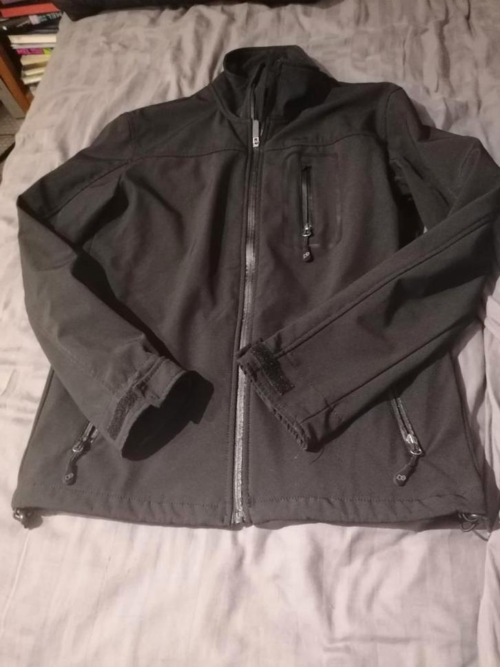 Jean Pascale Heren Jas - Maat S, Kleding | Heren, Jassen | Zomer, Zo goed als nieuw, Maat 46 (S) of kleiner, Zwart, Ophalen of Verzenden