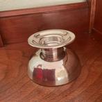 PRACHTIGE ART DECO GEHAMAMERD ZILVEREN DUITSE KANDELAAR, Ophalen of Verzenden, Zilver
