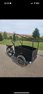 Troy bakfiets, 4 kinderen of meer, Zo goed als nieuw, Elektrisch, Ophalen